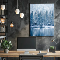 Crested Bird In The Wild Poster