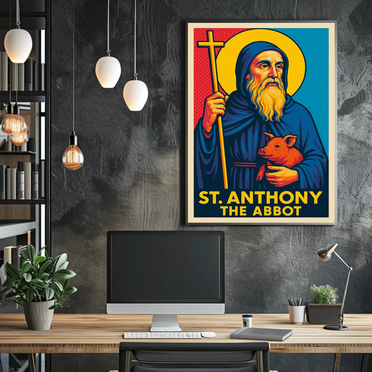 St. Anthony The Abbot Poster