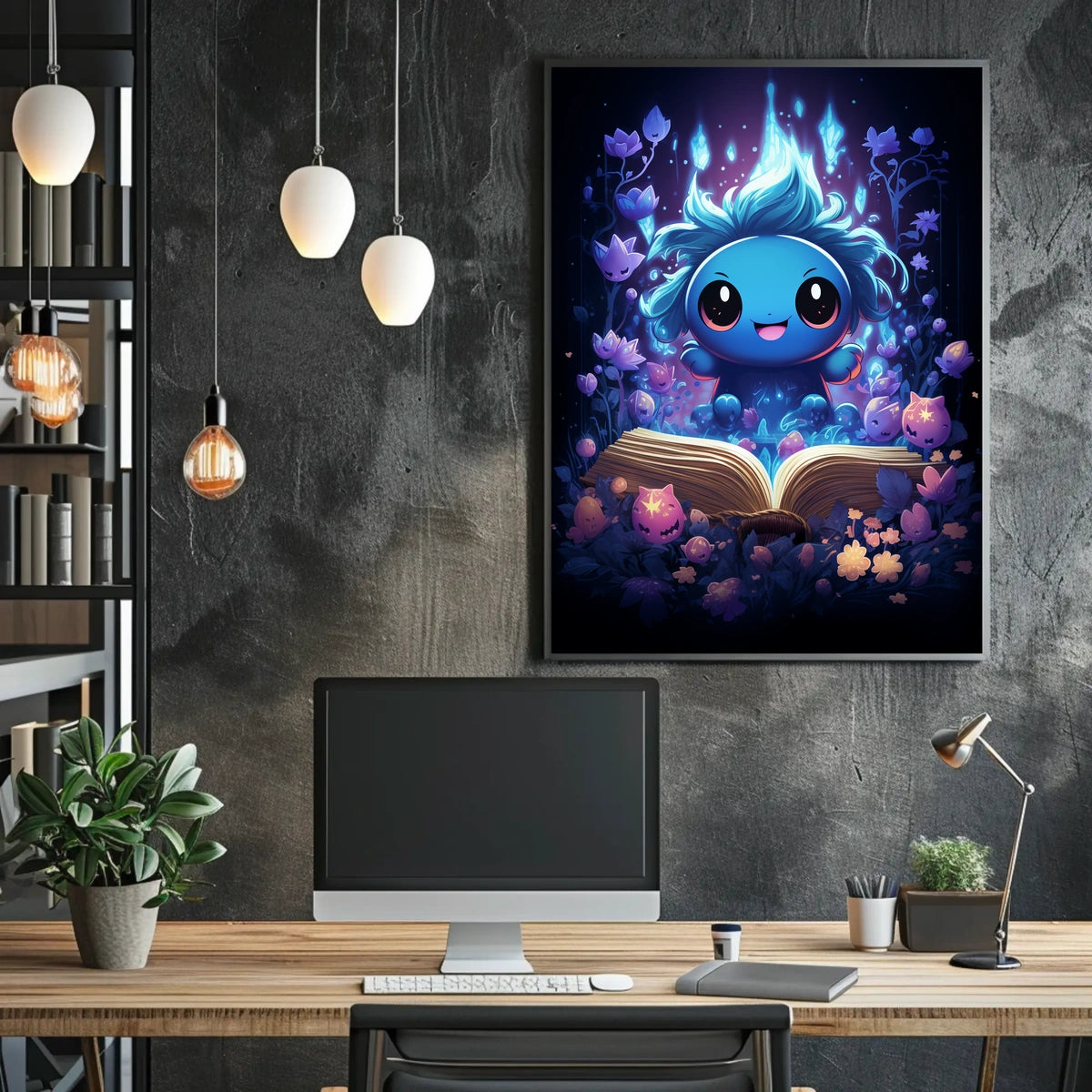 Enchanted Guardian Fantasy Kids Poster