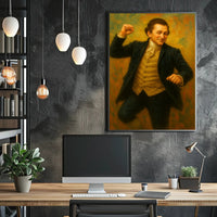 President James Monroe Funny Fist Pump Poster