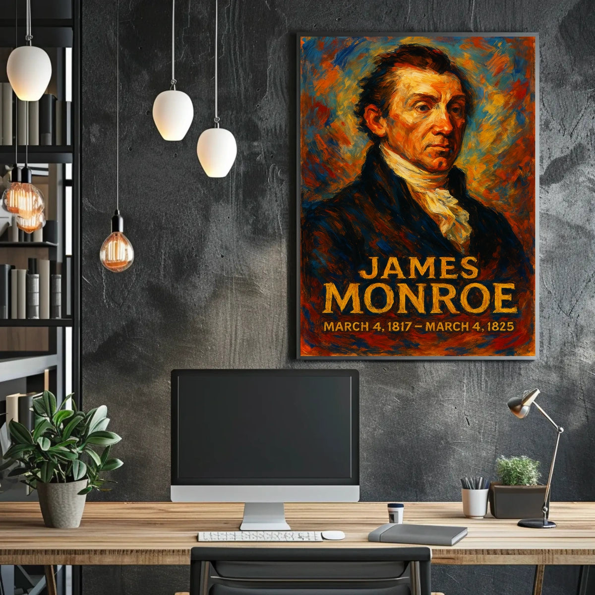 James Monroe 5Th President Poster