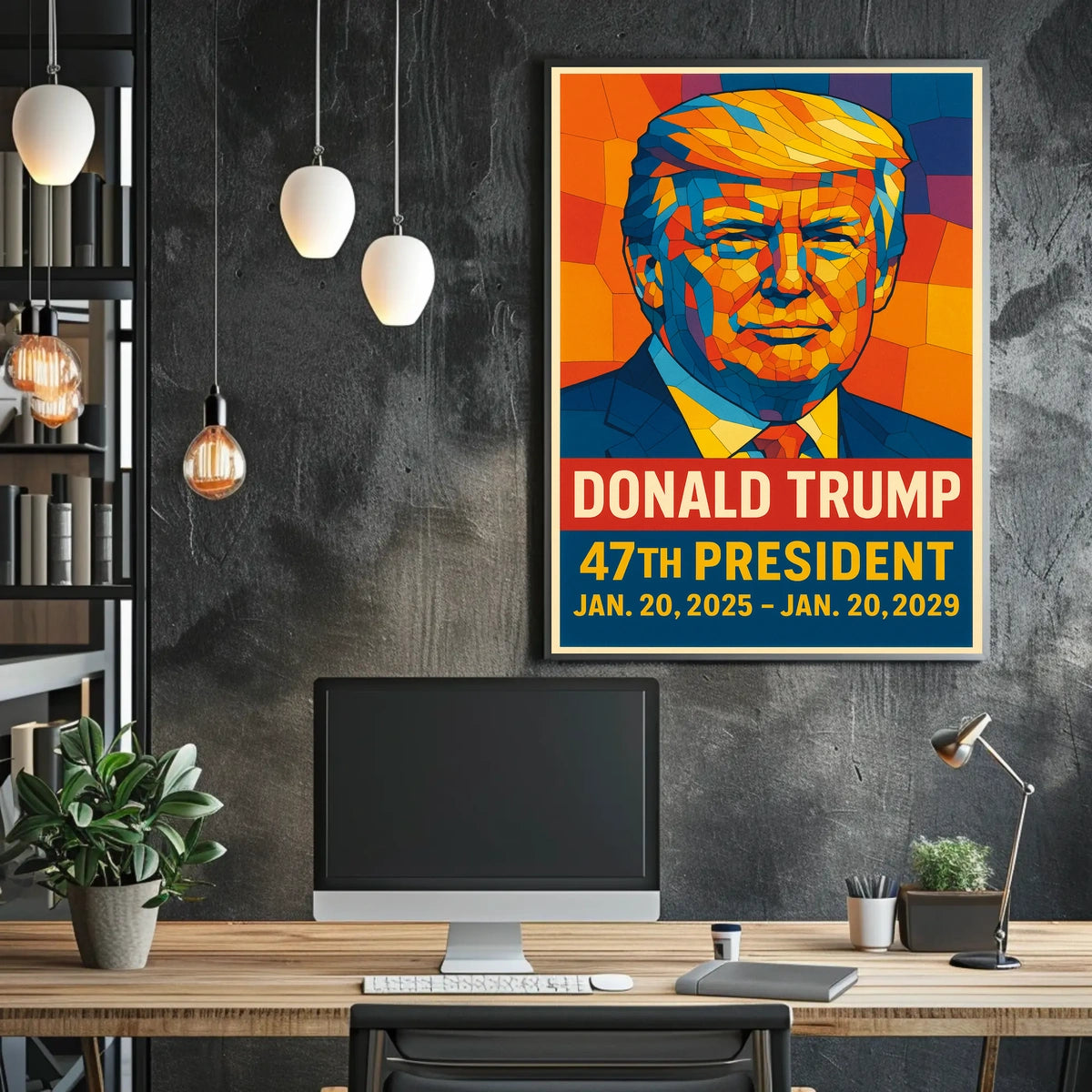Donald Trump 47th President Poster