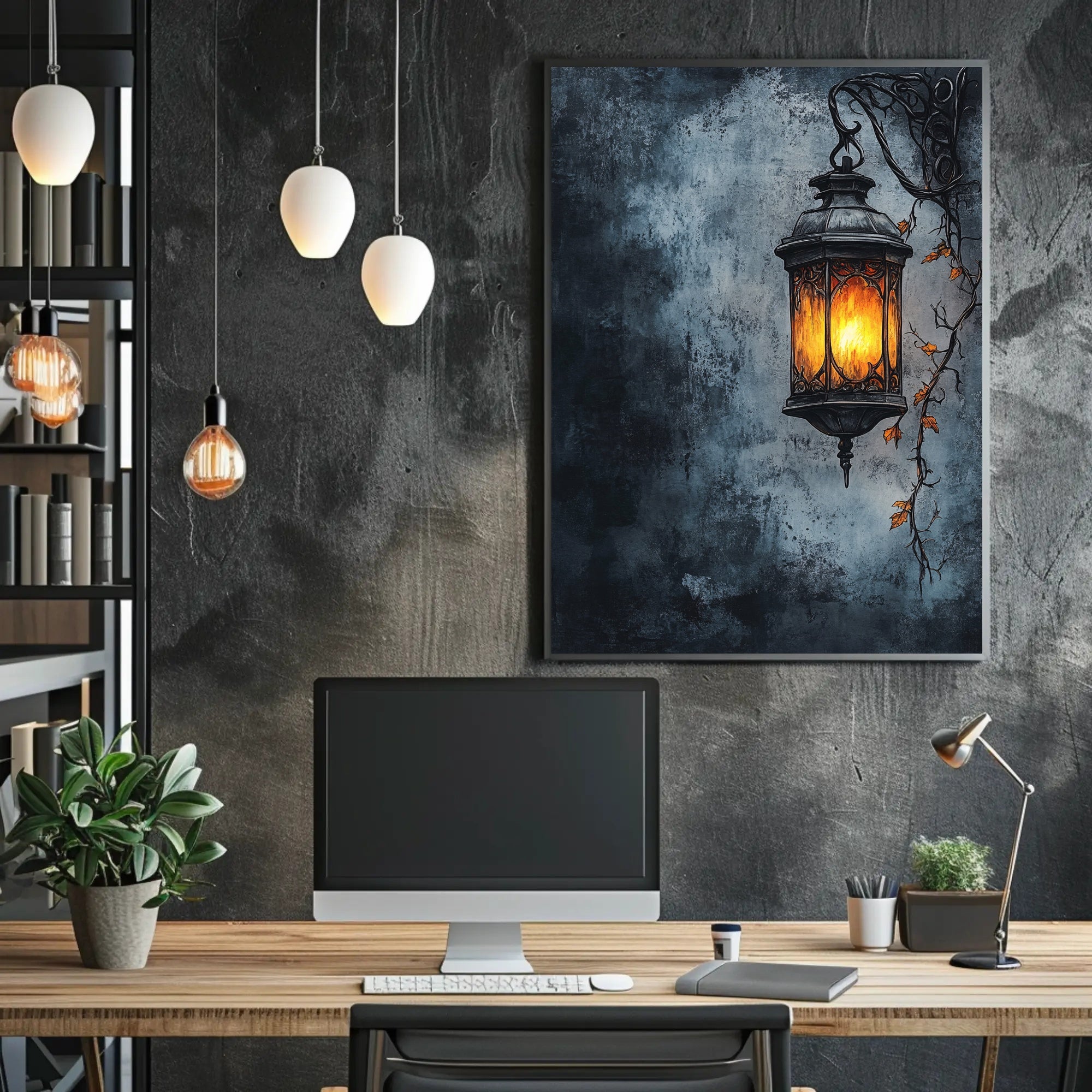 Enchanted Lantern Poster