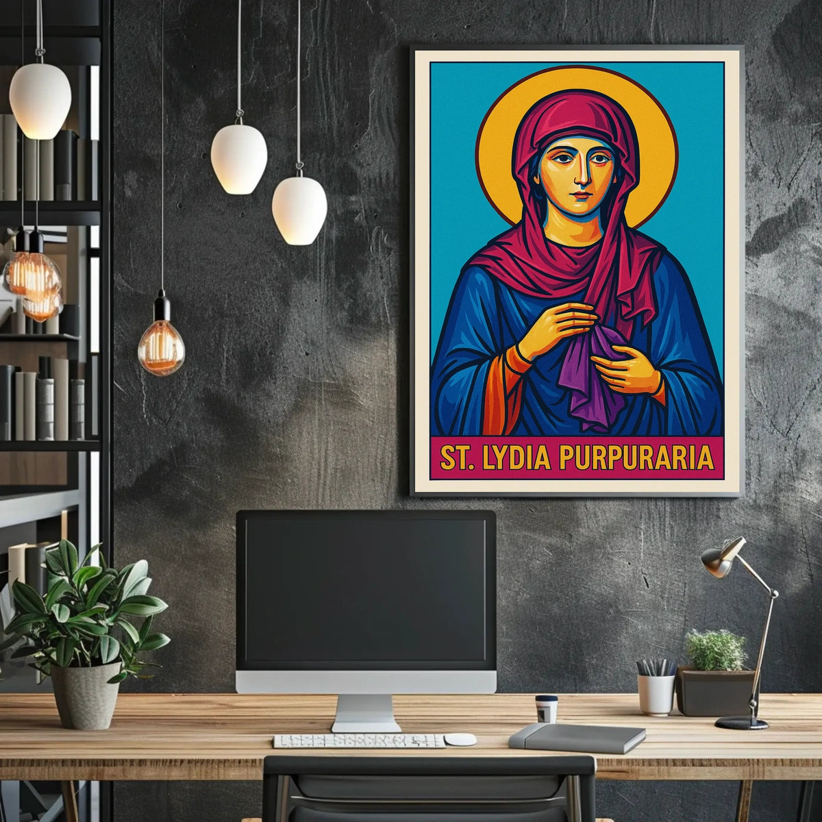 St. Lydia Purpuraria Poster