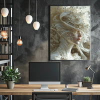 Mystical Library Fantasy Magic Adventure Poster PosterGoat