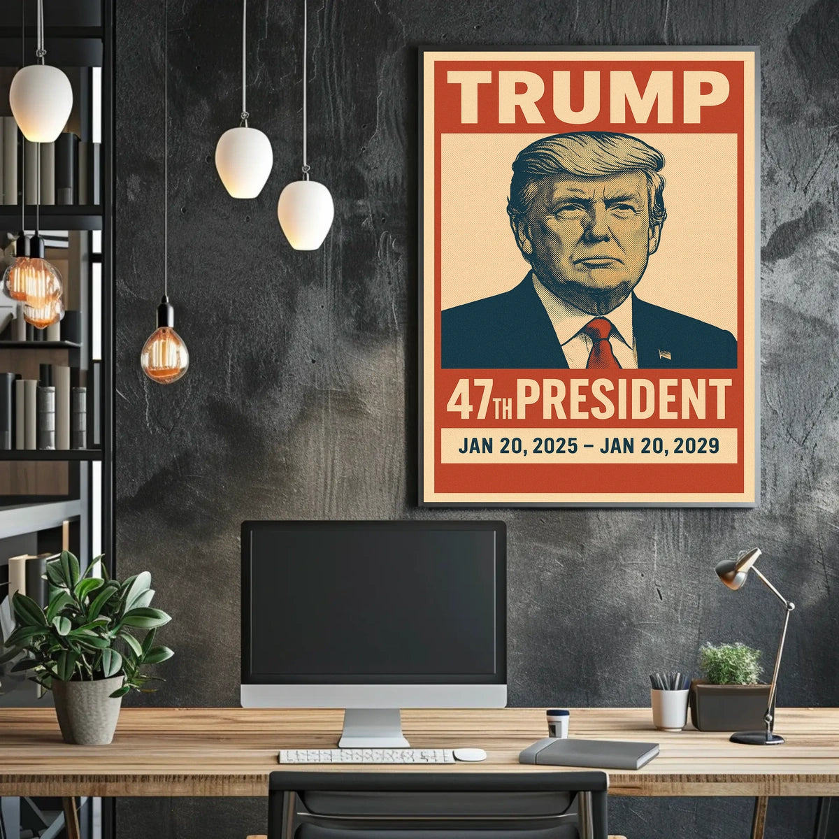 Trump 47Th President Poster