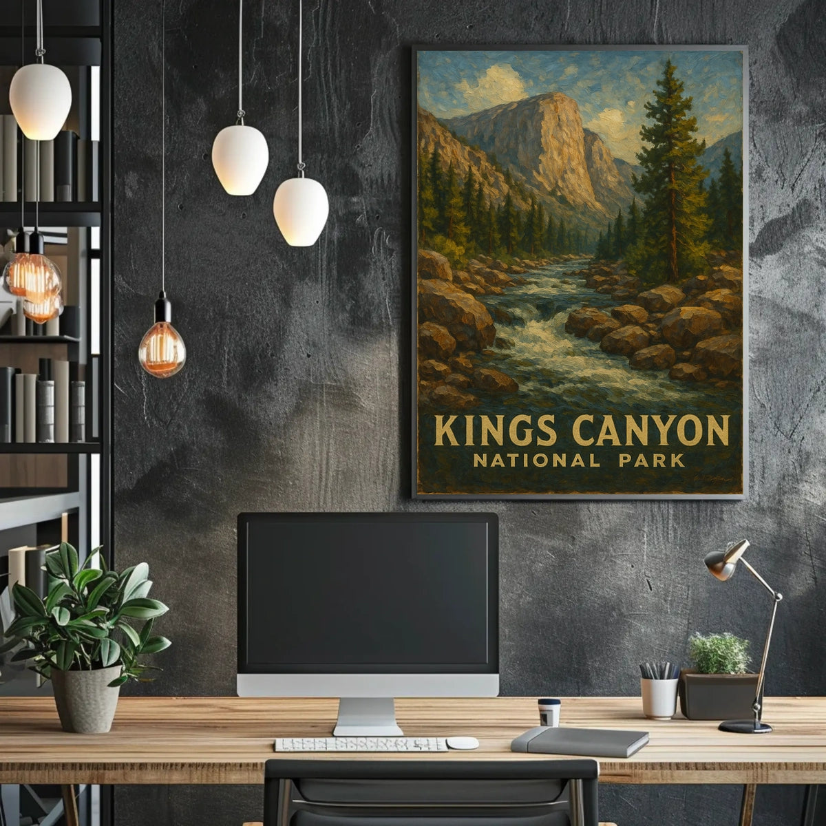 Kings Canyon National Park Poster