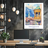 Innsbruck Charm Poster PosterGoat