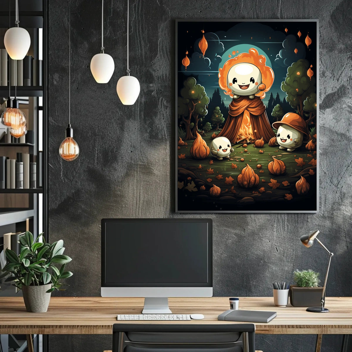 Enchanted Forest Gathering Poster