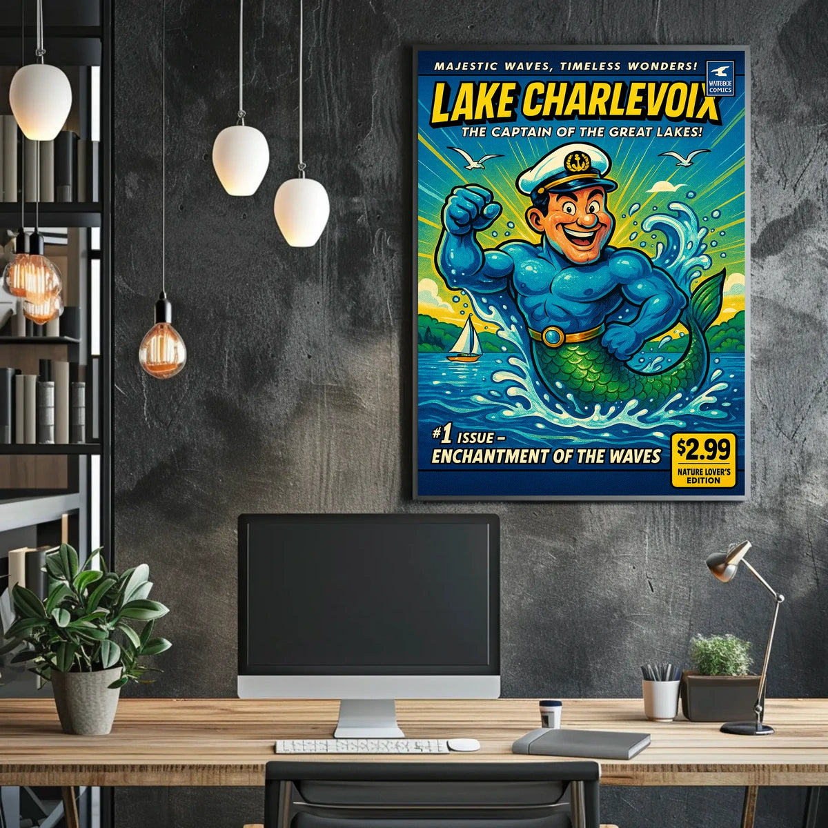 Lake Charlevoix The Captain Of The Poster