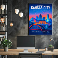 Vibrant Kansas City Poster
