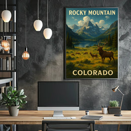 Rocky Mountain Majesty Poster