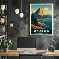 Acadia National Park Poster