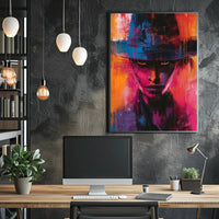 The Enigmatic Portrait Poster PosterGoat