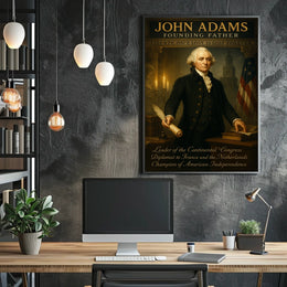 John Adams Founding Father Poster