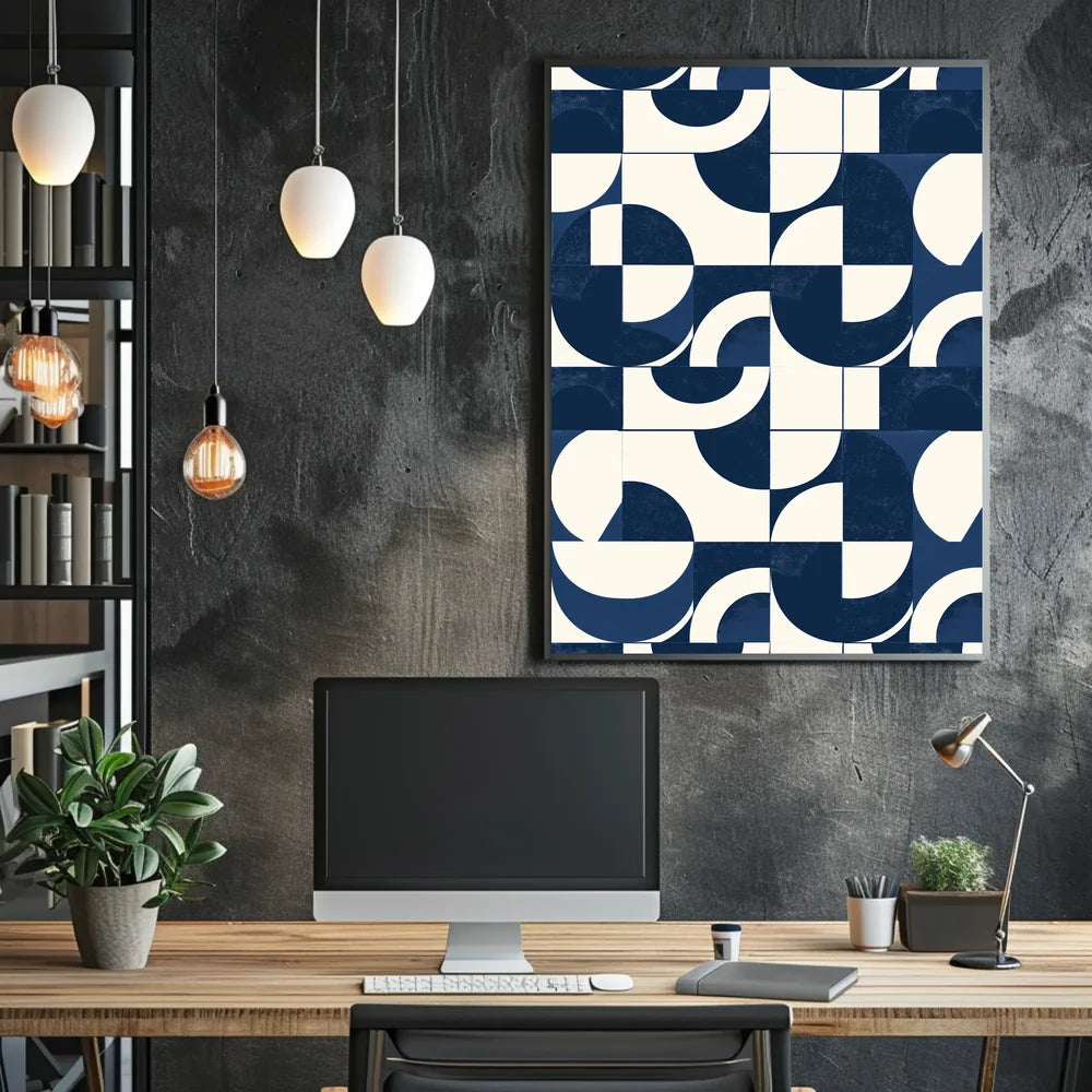 Abstract Expressionism Art Poster