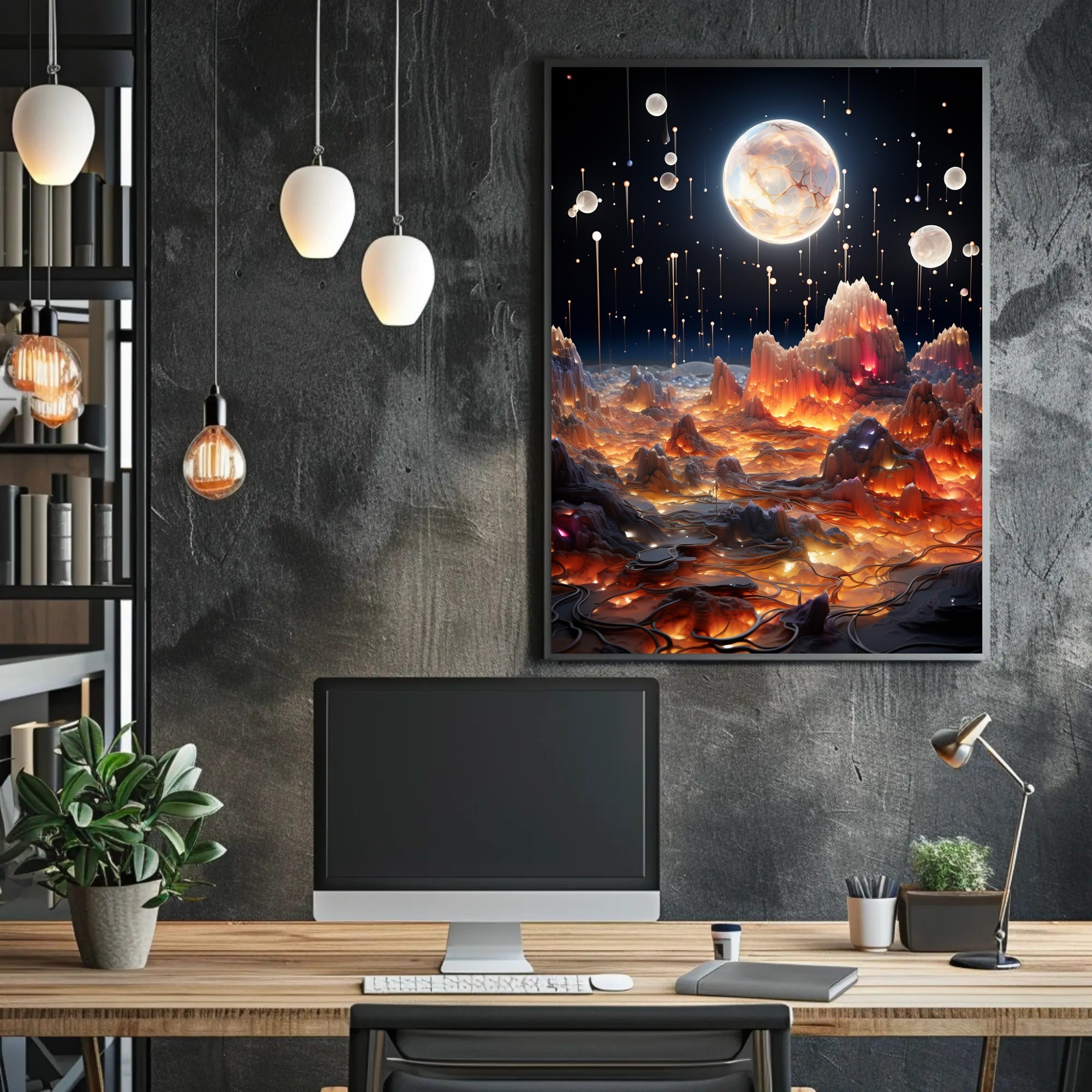 Celestial Dreamscape Poster