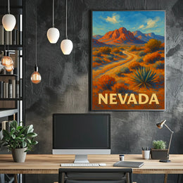 Nevada Landscape Poster