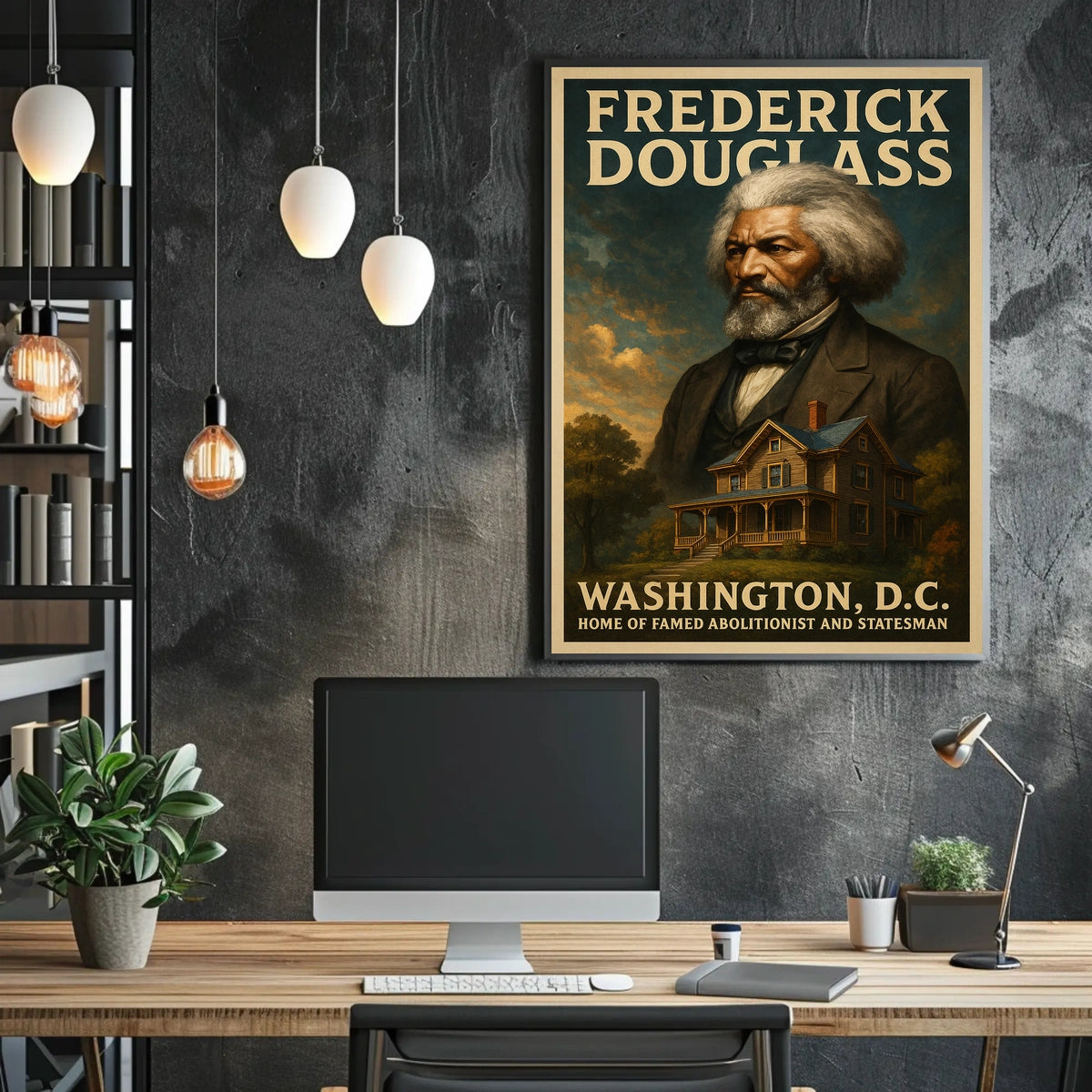Frederick Douglass Abolitionist And Poster