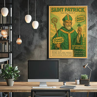 Saint Patrick – Defender of Ireland Poster PosterGoat