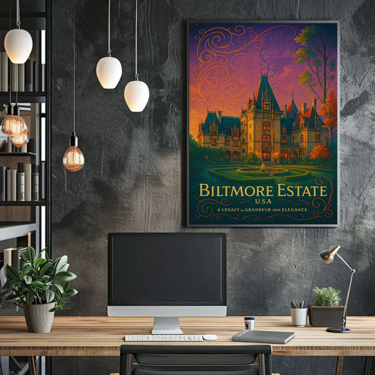 Biltmore Estate A Legacy of Grandeur Poster