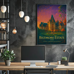 Biltmore Estate A Legacy of Grandeur Poster
