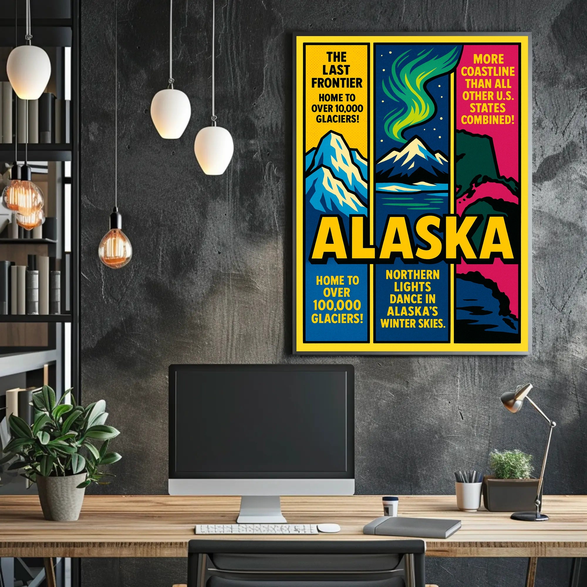 Alaska The Last Frontier Poster