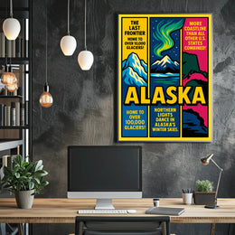 Alaska The Last Frontier Poster