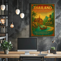 Thailand Enchantment Travel Poster