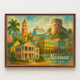 Nassau, Bahamas Poster