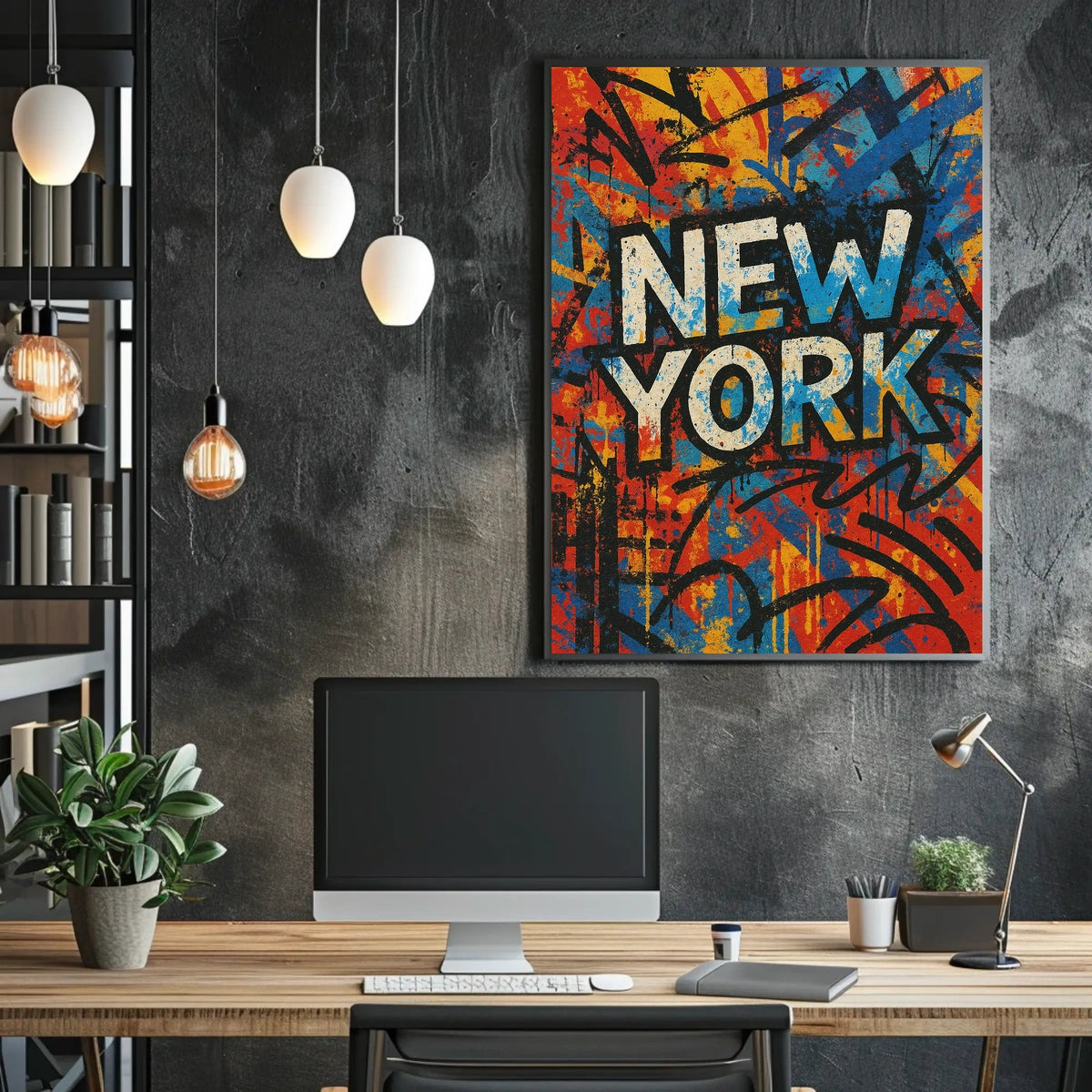 New York Street Art Poster