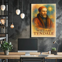 William Tyndale Renaissance Art Print Historical or Presidential Poster