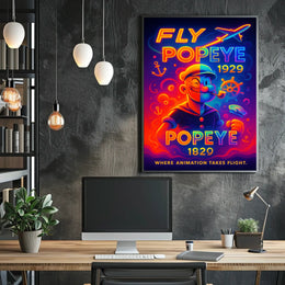Popeye 1929 Art Poster POP-158