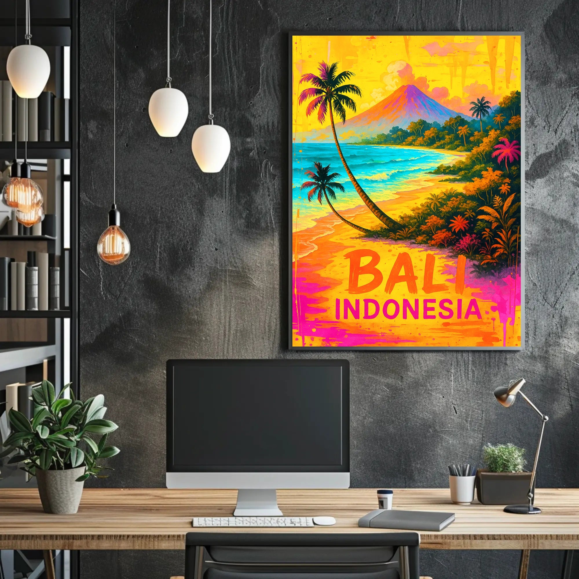 Bali, Indonesia Tropical Paradise Poster PosterGoat
