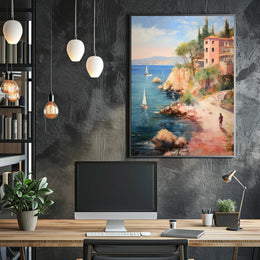 Coastal Serenity Poster