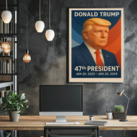 Donald Trump 47Th President Poster
