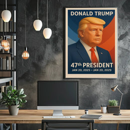 Donald Trump 47Th President Poster