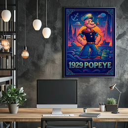 Popeye 1929 Art Poster POP-221