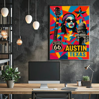 Austin, Texas Vibes Poster
