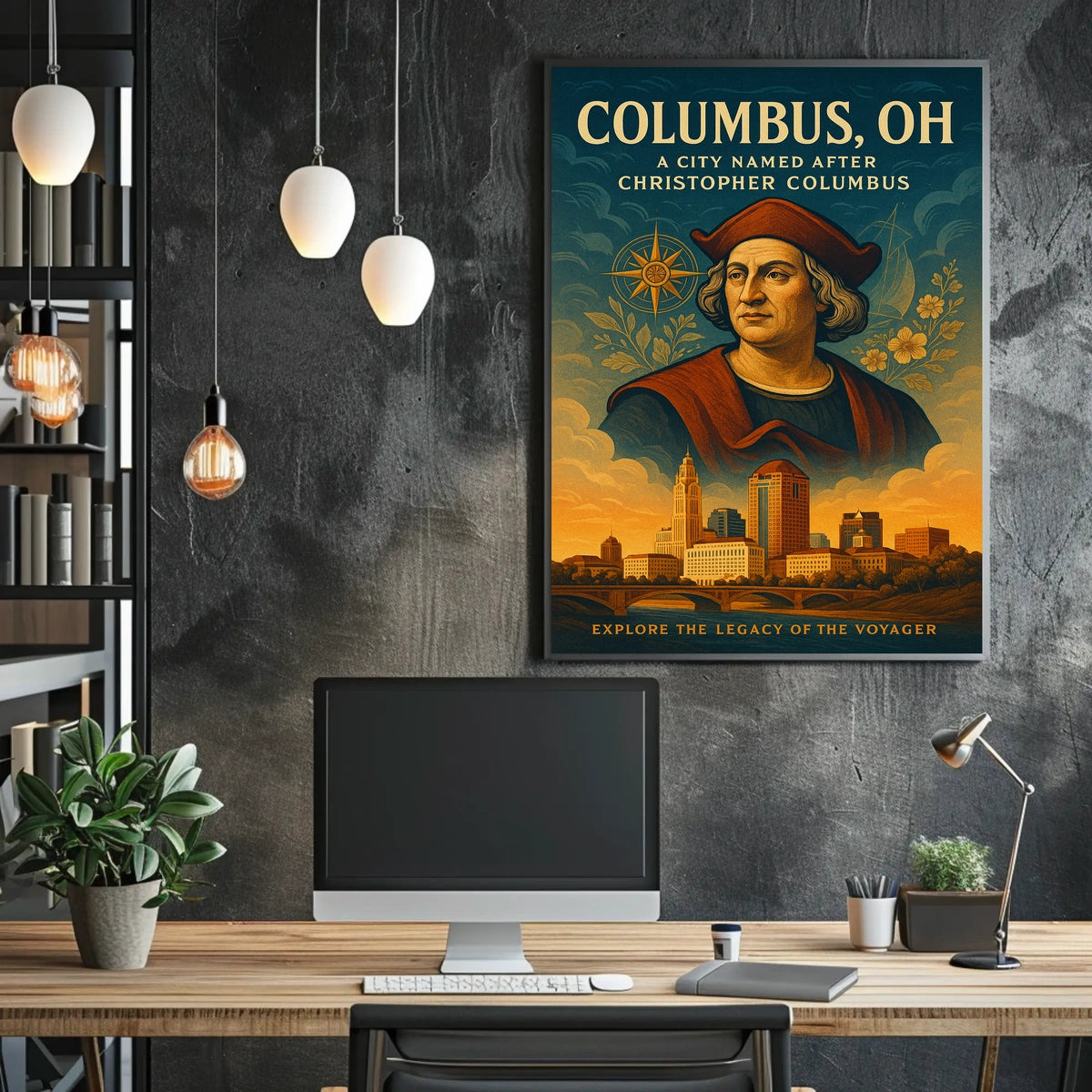 Columbus, Oh A Tribute To Christopher Poster