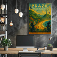 Discover Brazil Poster