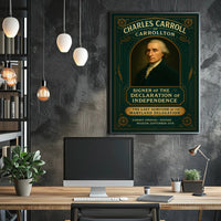 Charles Carroll of Carrollton Signer of the Declaration of Independence Poster PosterGoat