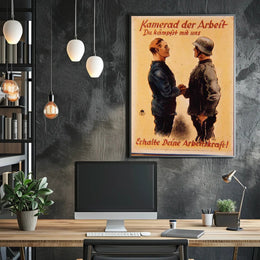 Unity in Labor Poster PosterGoat