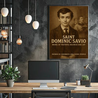 Saint Dominic Savio Model Of Youthful Poster