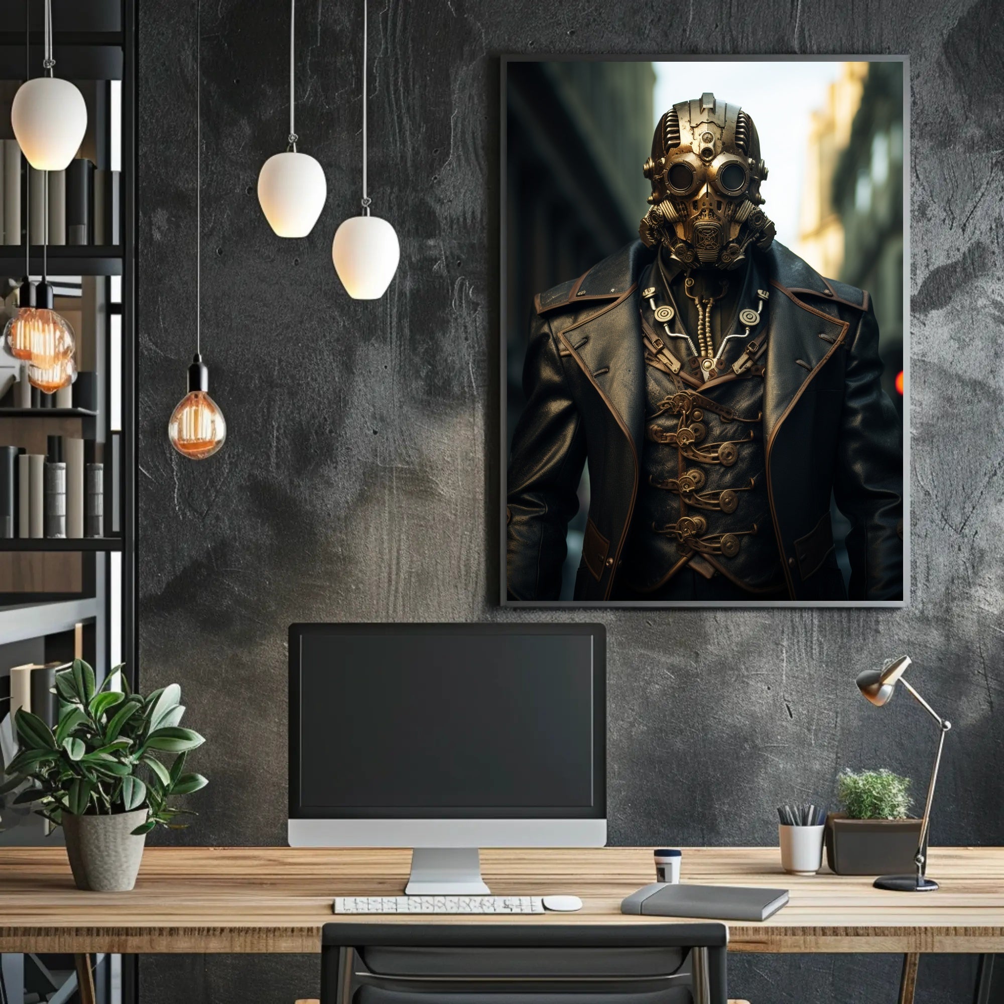 Steampunk Guardian Poster