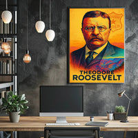 Rough Rider Bold Art Historical or Presidential Poster