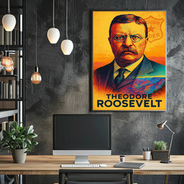 Rough Rider Bold Art Historical or Presidential Poster