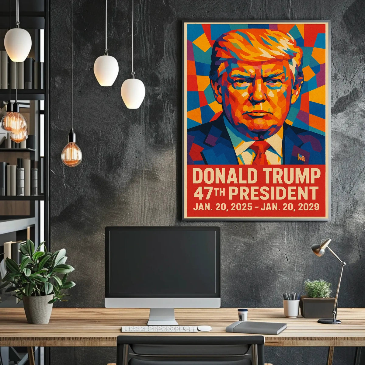 Donald Trump 47th President Poster