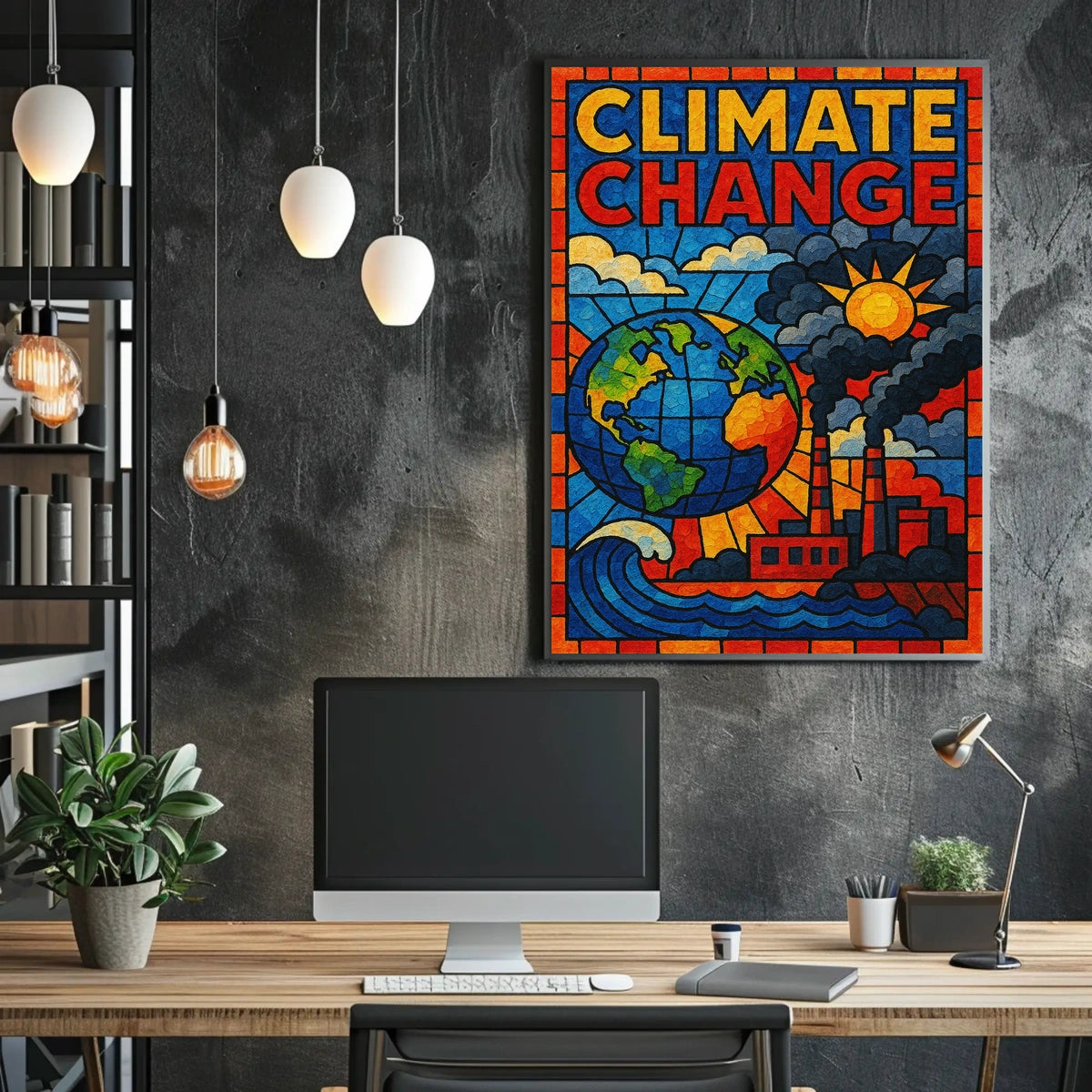 Climate Change Awareness Poster