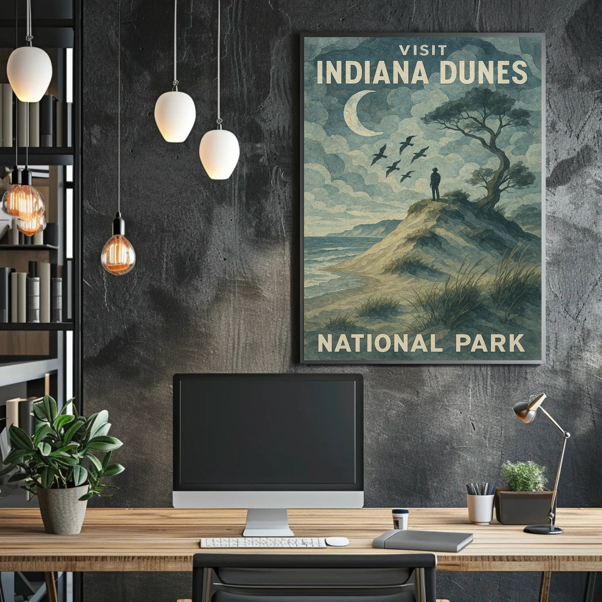 Visit Indiana Dunes National Park Poster